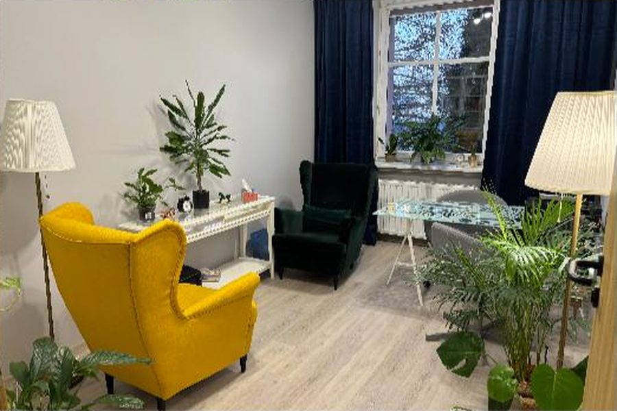 Wnętrze Pilskiego Centrum Psychoterapii w Pile, ul. Podchorążych 1