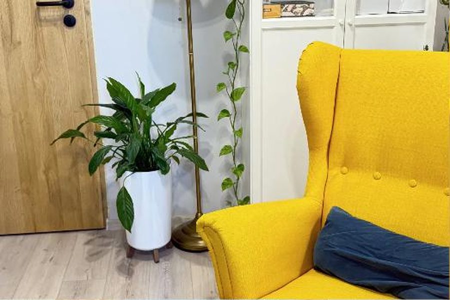 Wnętrze Pilskiego Centrum Psychoterapii w Pile, ul. Podchorążych 1