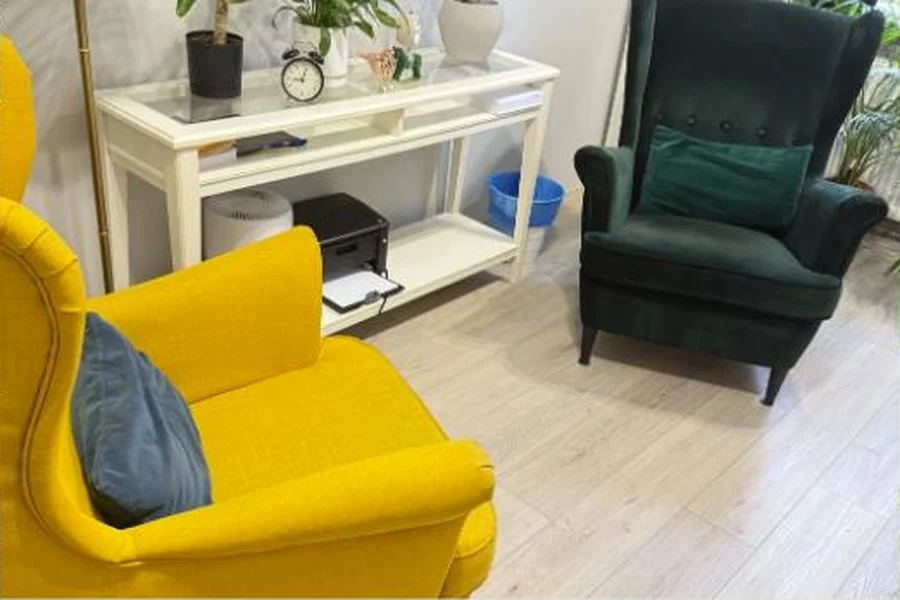 Wnętrze Pilskiego Centrum Psychoterapii w Pile, ul. Podchorążych 1